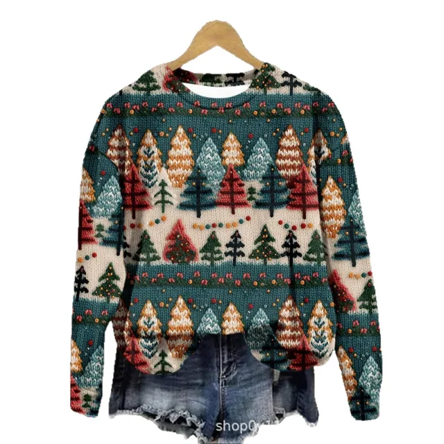 Women's Loose fit Crew neck Long sleeve Top Pprt Ns Ylwy 308 S - Shop at LoveMi