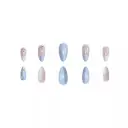 Fashion Ocean Series Almond Nail 3D Pearl Gold XINGX Wear Nail view 4