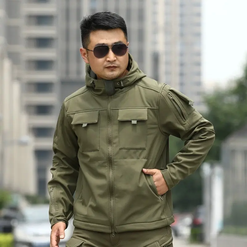 Shell Jacket Camouflage Cold Sports Outdoor Tactics