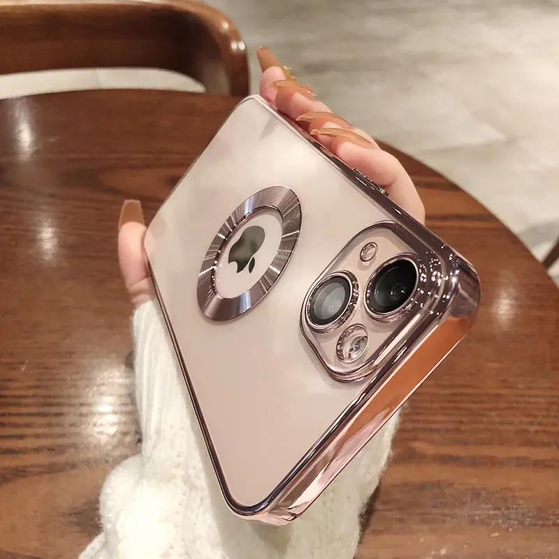 Phone Case with Camera Protector Advanced Electroplating Integrated with Lens