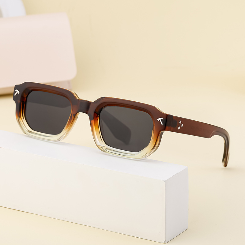 Square Frame Sunglasses Men’s Advanced Driving Small Frame Sunglasses Men