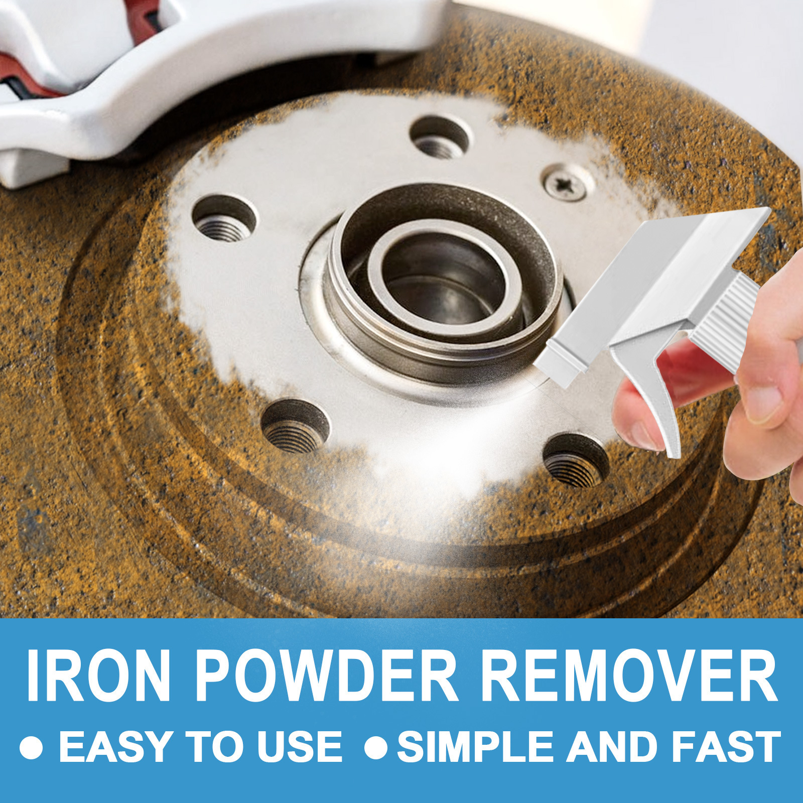 Car Paint Tire Iron Powder Rust Remover - Image 5