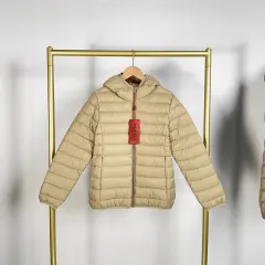 Fashionable All-match Warm Short Cotton Coat - Khaki - View 1