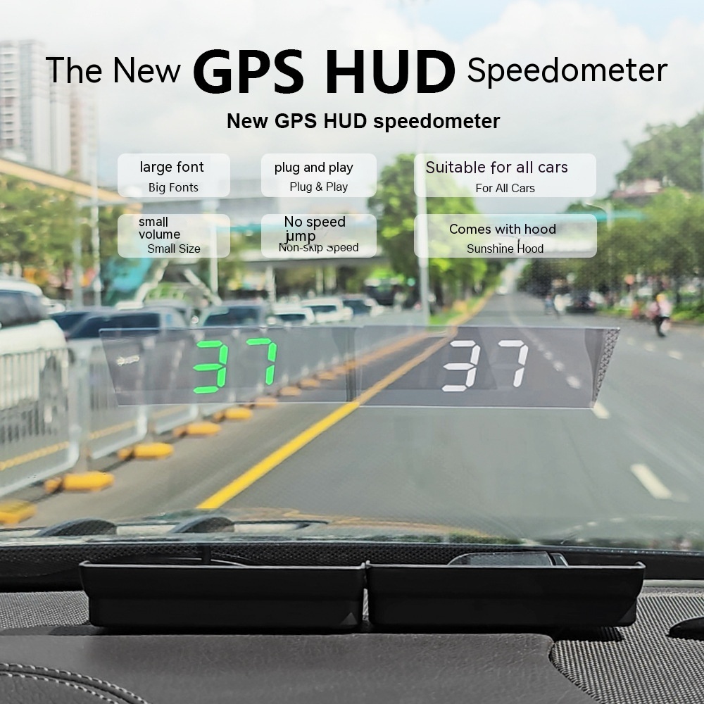 Afficheur tête haute GPS HUD avec écran 3,5 pouces 2