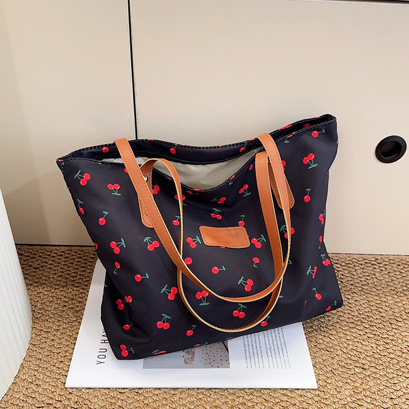 Floral Fresh And Relaxed Commuter Bag For Women Large Capacity