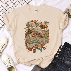 Witch Triple Moon Gothic Sun Tshirt Women Y2K Tee Female Des - Style 11608 - View 1