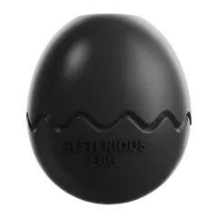 Dog Slow Food Bite-resistant Leakage Food Feeder Dinosaur Egg Bite Dog Toy - Black - View 1