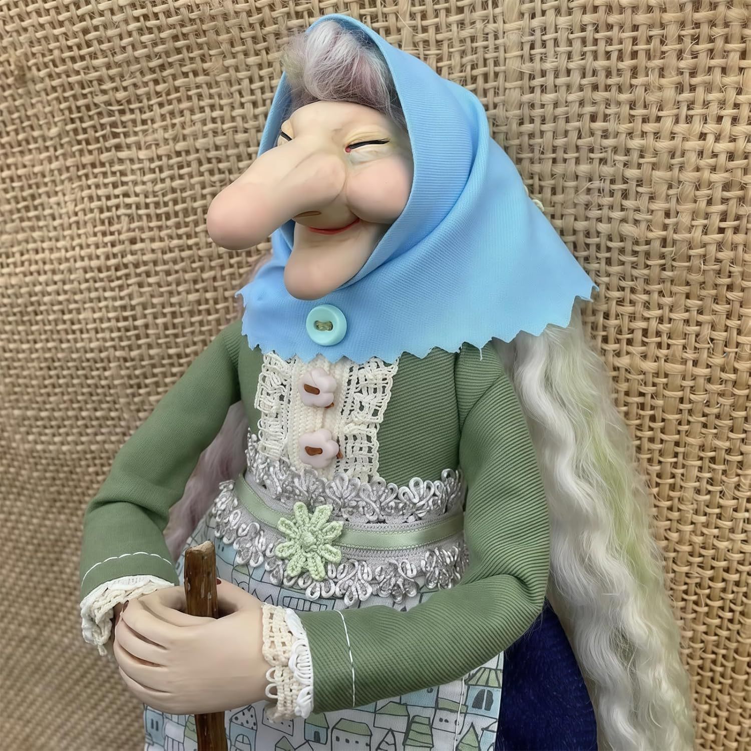 Cute Resin Witch Doll For The Creative Kitchen