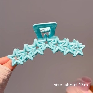 Elegant New Back Head XINGX Grip Female Blue Star Hairpin - Shop at LoveMi
