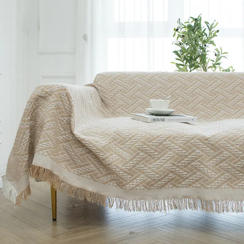 Modern Simple Universal Solid Color Sofa Cover