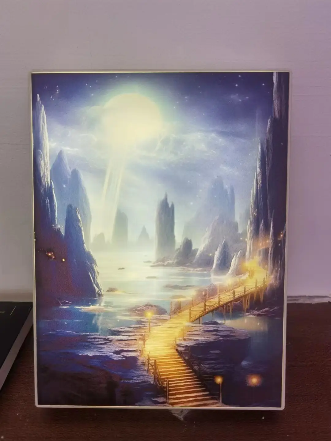 Small Night Lamp Decorative Photo Frame