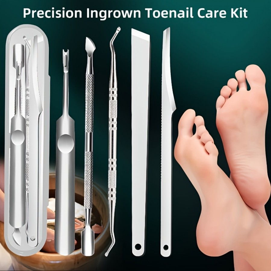 Portable Home Use Stainless Steel Pedicure Tool Set