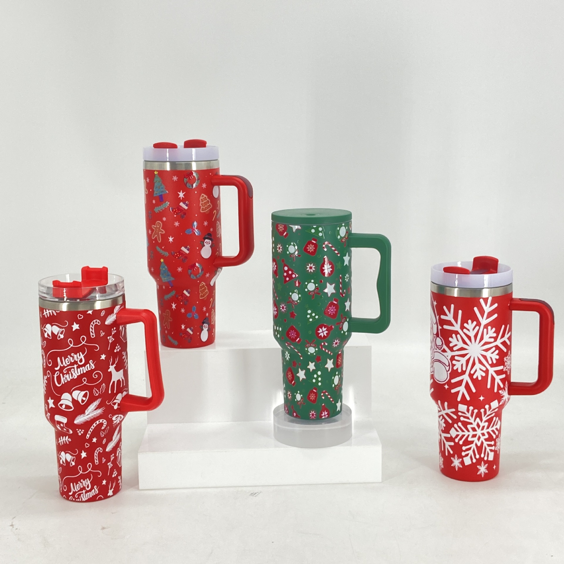 Title 1, 5D Creative Christmas 40oz Handle Cup