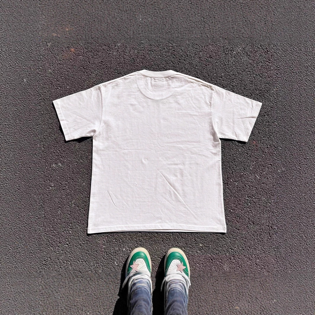 Printed Loose-Fit Short-Sleeve T-Shirts For Couples