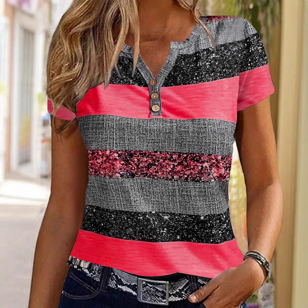 Printed Casual Comfortable Versatile T-shirt