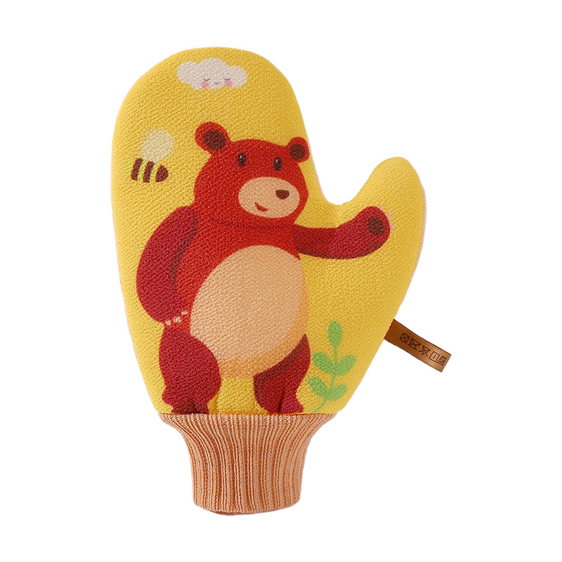 Bath Towel Bath Toiletries Cartoon Cute Bath Gloves