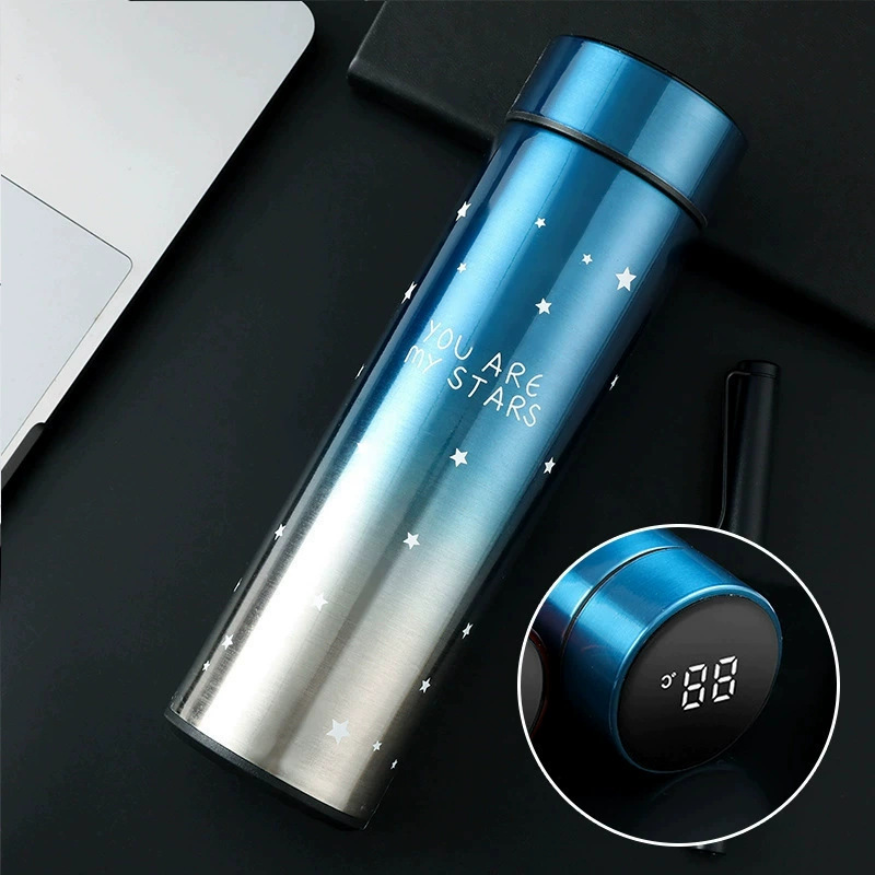 Intelligent Gradient Color Temperature 304 Stainless Steel Vacuum Cup