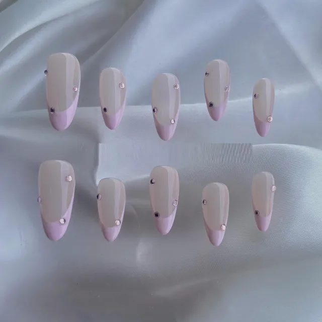 Advanced Almond French Finished Manicure Manicure - Shop at LoveMi