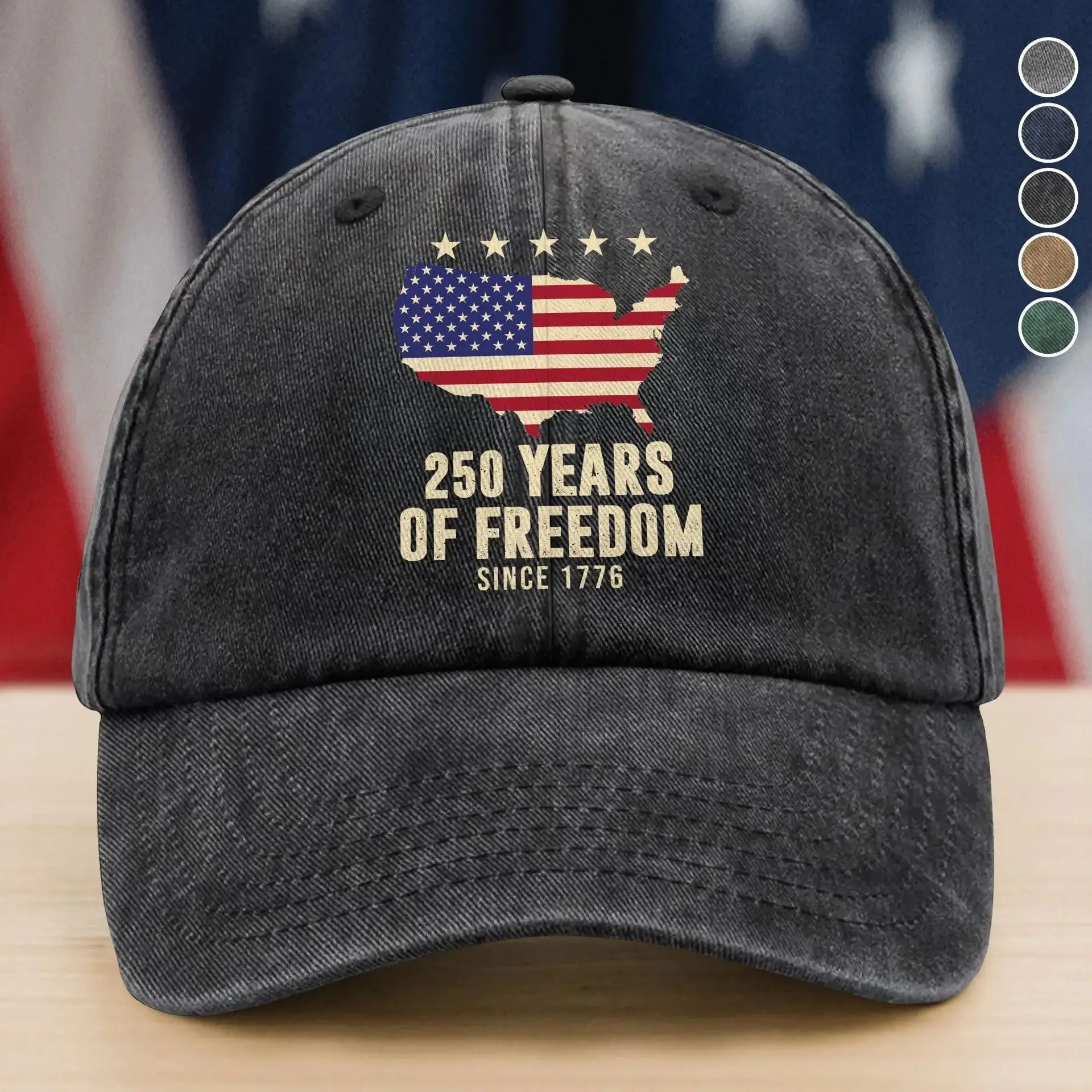 Washed Distressed Sun-Protective Baseball Cap
