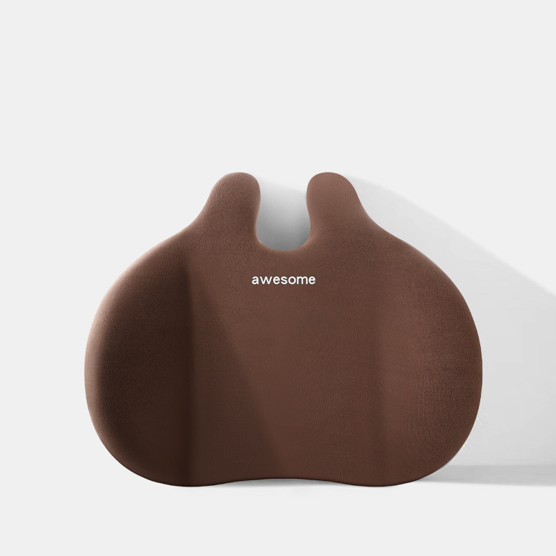 Brown Lumbar Support Pillow