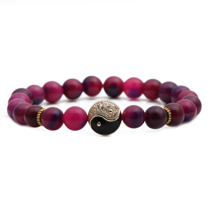 Agate Bead Bracelet, picture 3 of 7