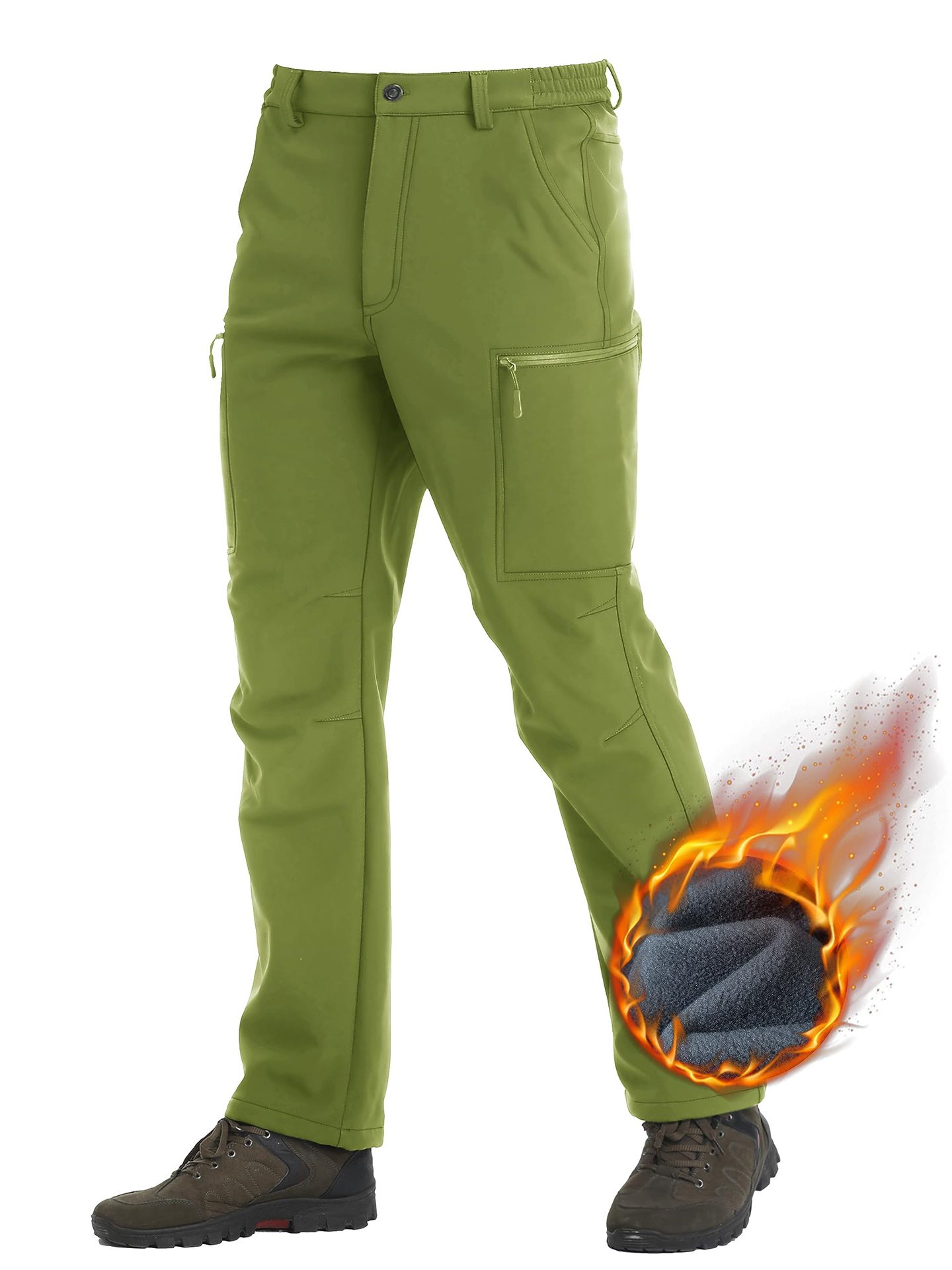 Straight-leg Outdoor Hiking Pants Designed For Larger Sizes