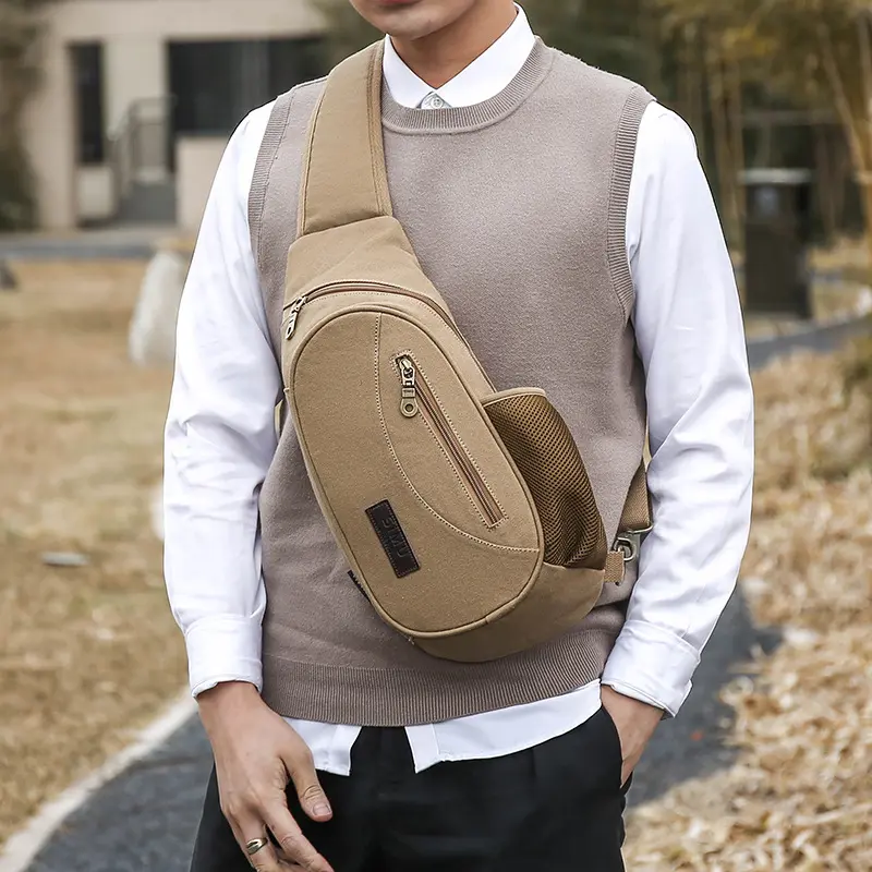 Mens Trendy Korean-style Crossbody Retro Casual Sports