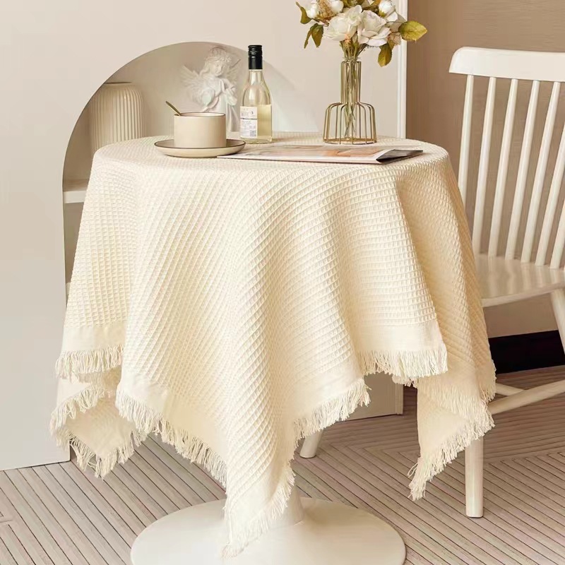 Simple Four-season Blanket Made Of Cotton Fabric A Full-cover Sofa Throw