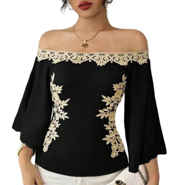Sexy Embroidered Fitted Top For Women Red - Shop at LoveMi