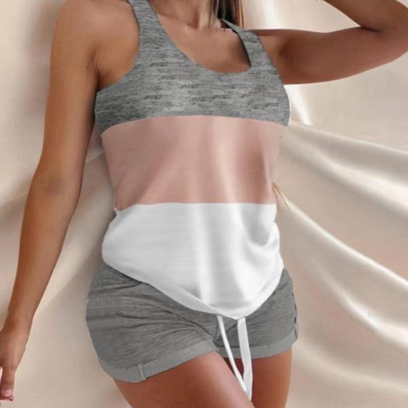 Gray Pink White