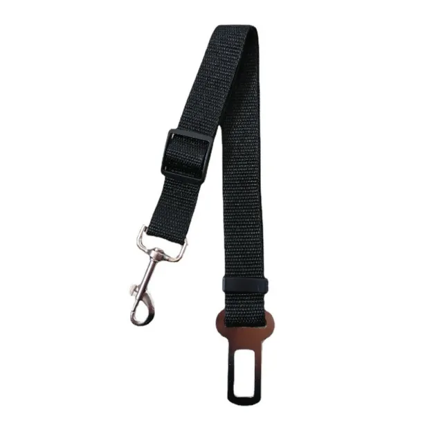Pet Supplies Car Retractable Adjustable Safety Belt Black - Shop at LoveMi