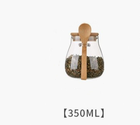 Large Capacity Transparent Glass Grains Snack Storage Sealed Cans - Image 16