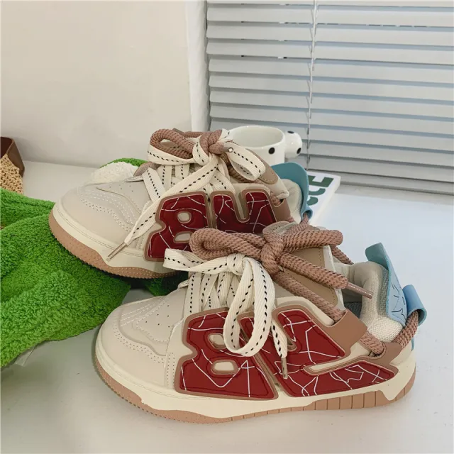 Versatile Casual Sneakers For Women Brown - Shop at LoveMi