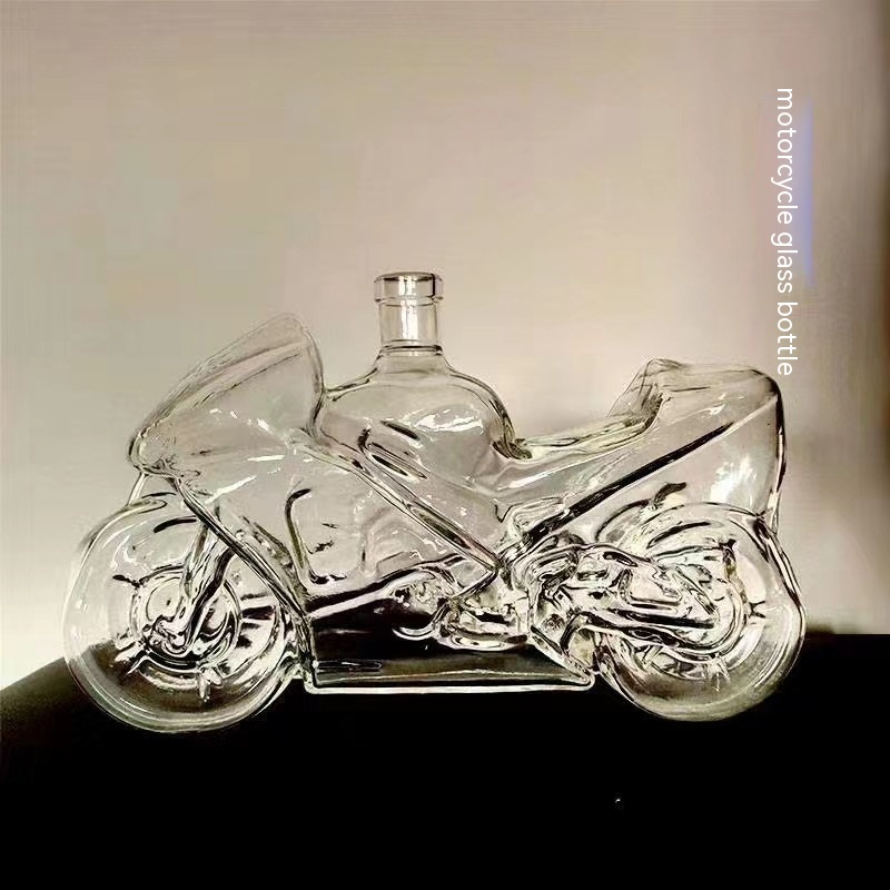 Motorcycle Wine Decanter