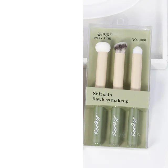 Fashion Portable Makeup Brush Beauty Tools Green - Shop at LoveMi