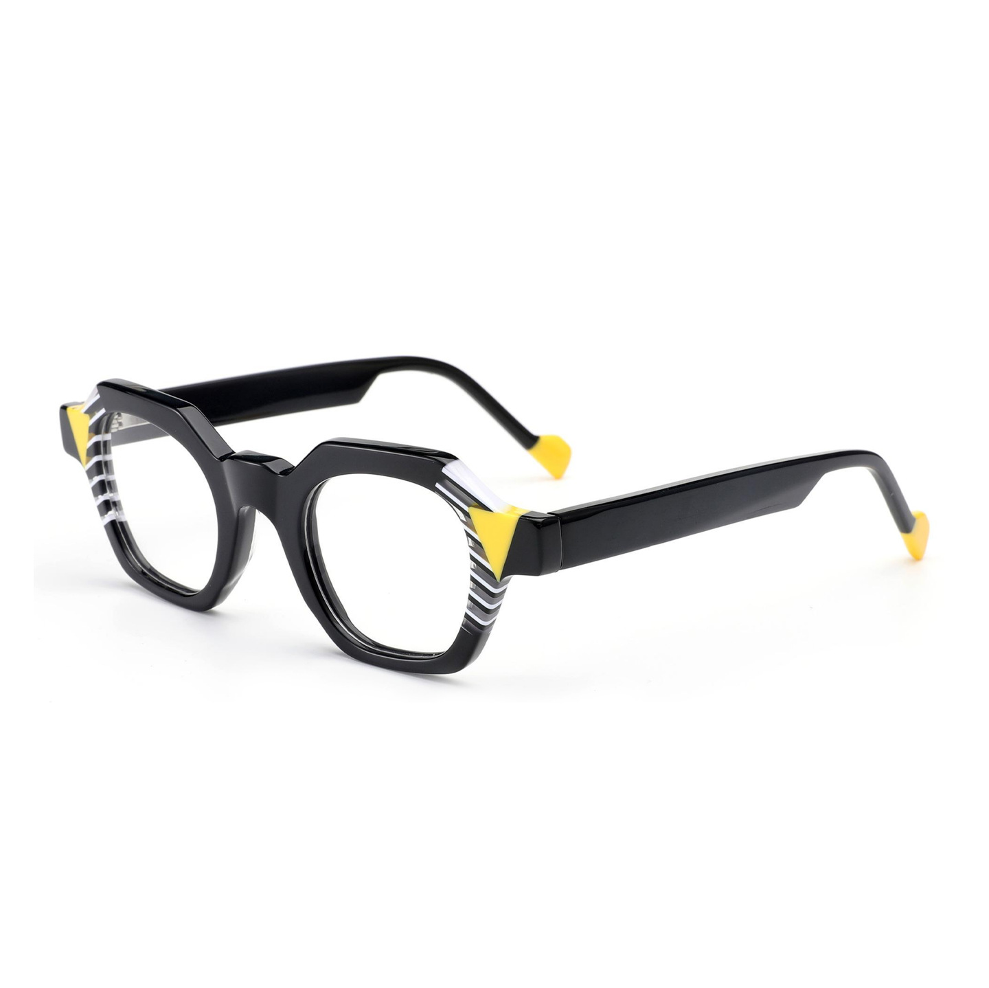 Optical Glasses Frame Multilateral Box Fashion Plain Glasses - Image 6