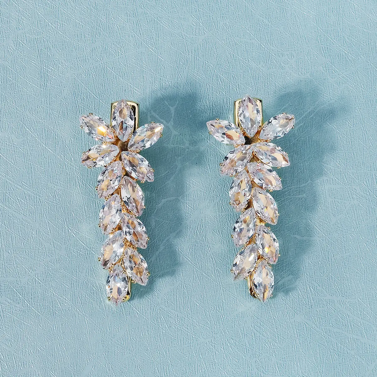 Korean Version All-match Crystal Wheat Barrettes