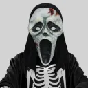 Scream Scar Mask Head Cover