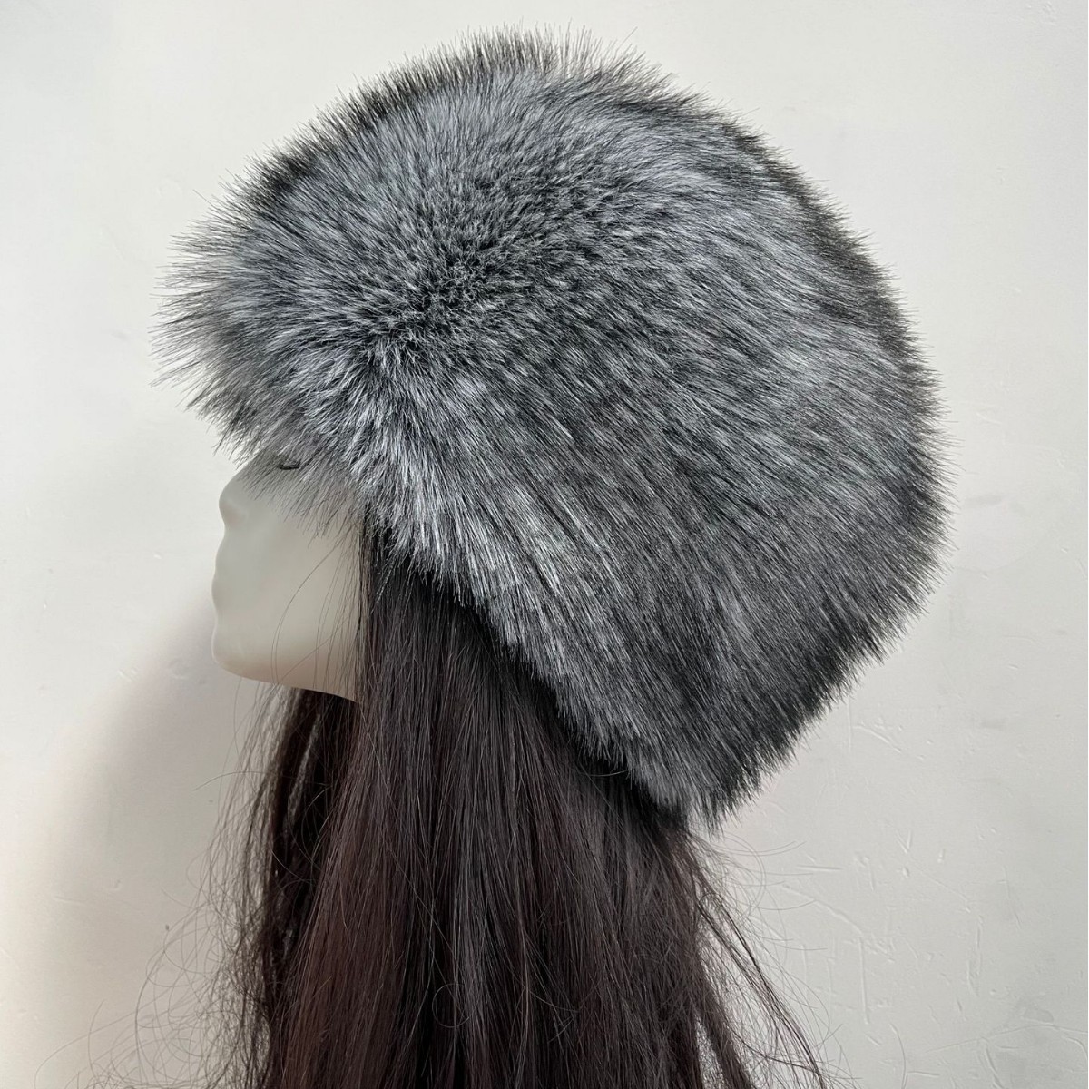 New Womens Winter Faux Fox-fur Thickened Warm Dome Hat