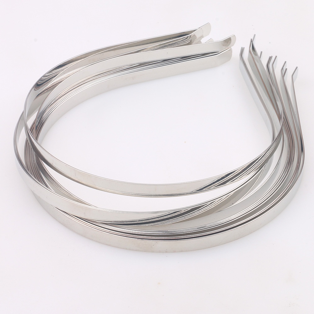 4Mm Silver Headband