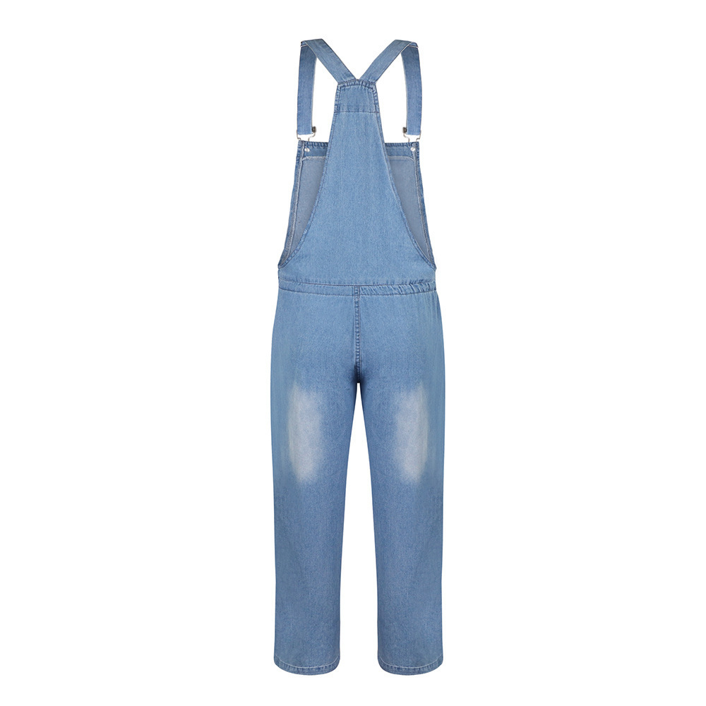 Women's cotton overall jumpsuit pants – additional color view