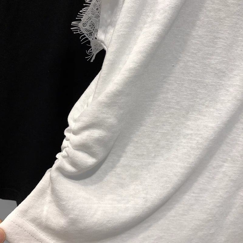 Summer Loose Slimming Korean-Style Base Shirt