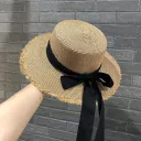 Frayed Bow Khaki