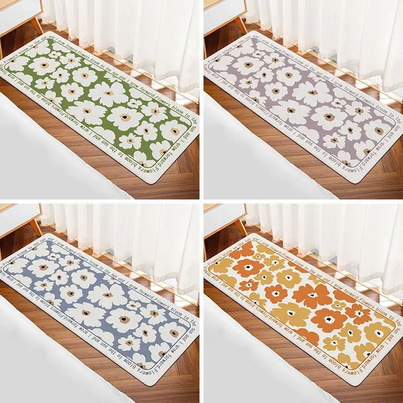 Living Room Sofa And Tea Table Bathroom Toilet Floor Mat