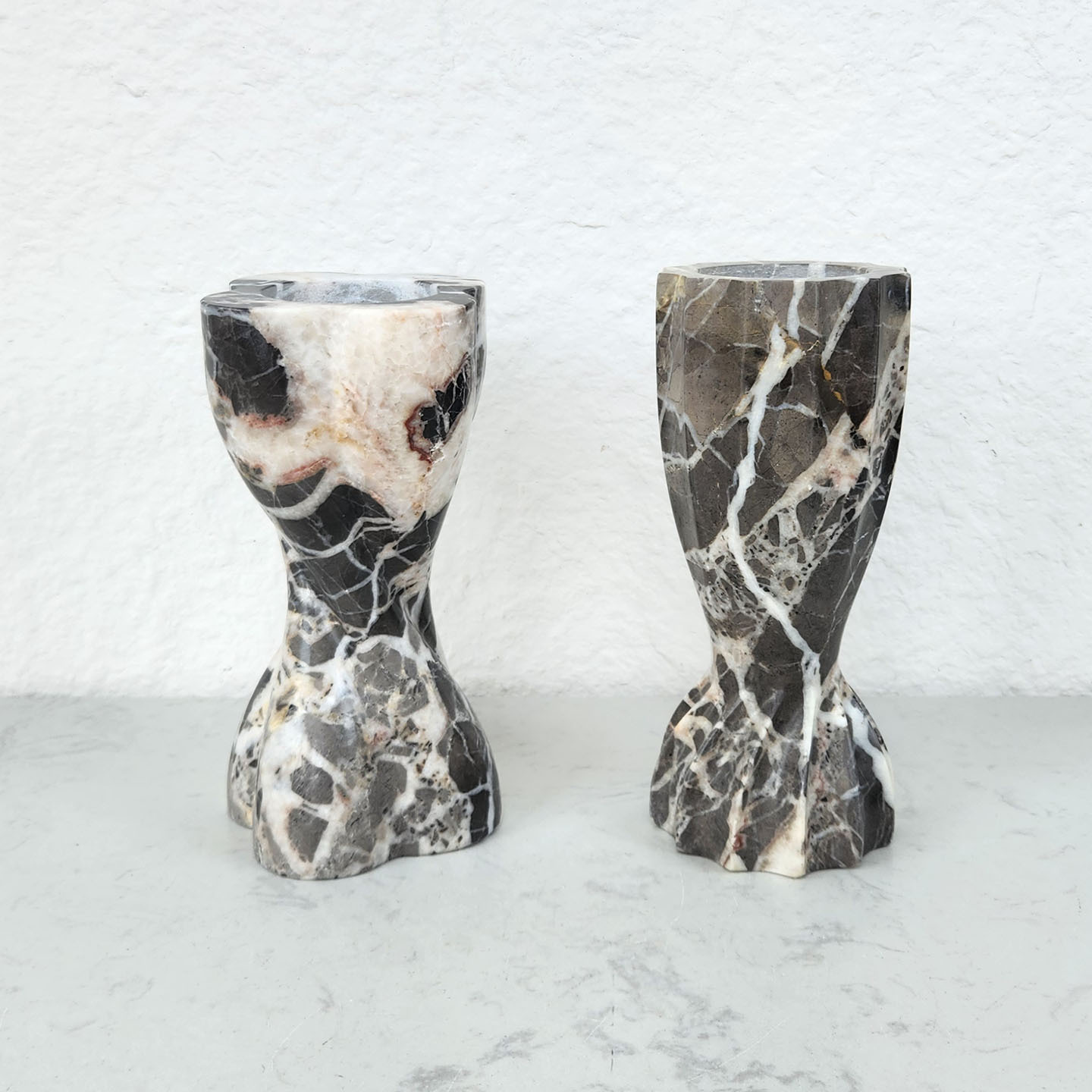 Simple, Modern Natural Marble Vase Decoration For The Living Room