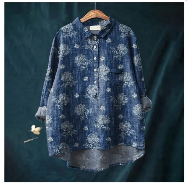 Casual Long Sleeve Shirt Animal Print Hawaiian Long Sleeve Blouse Acs5 3Xl - Shop at LoveMi