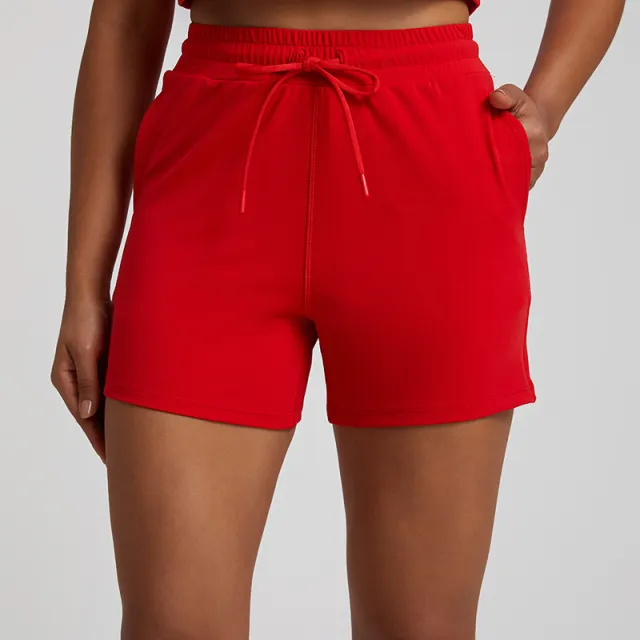 Anti exposure Casual Quick drying Running Yoga Pants 4058 Christmas Red - Shop at LoveMi