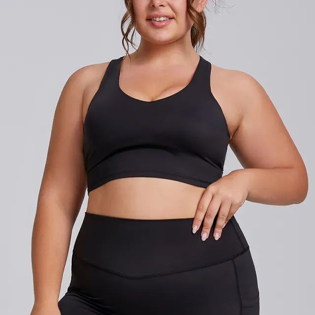 Sports Workout Clothes Women's No Embarrassment Line Tight Trousers Stretch Suit Cool Black Bra - Shop at LoveMi
