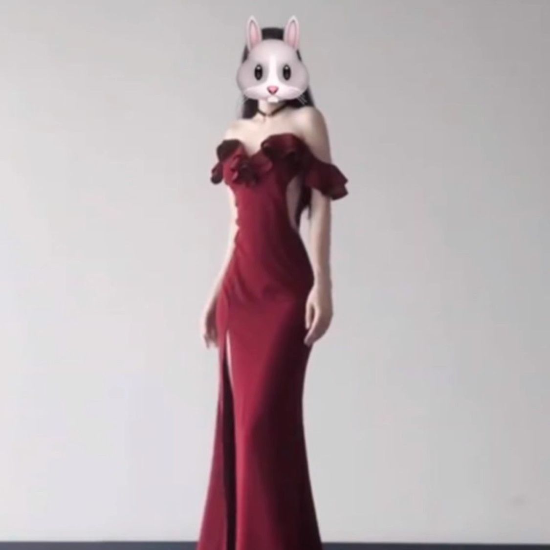 High end Sophisticated Draped One shoulder Bodycon Dress Red - Shop at LoveMi
