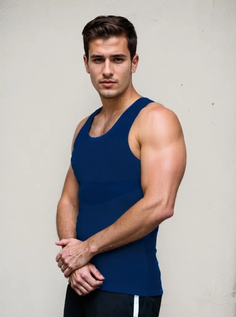 Men's Body Corset Vest Belly Contracting Chest Cover Breathable Underwear
